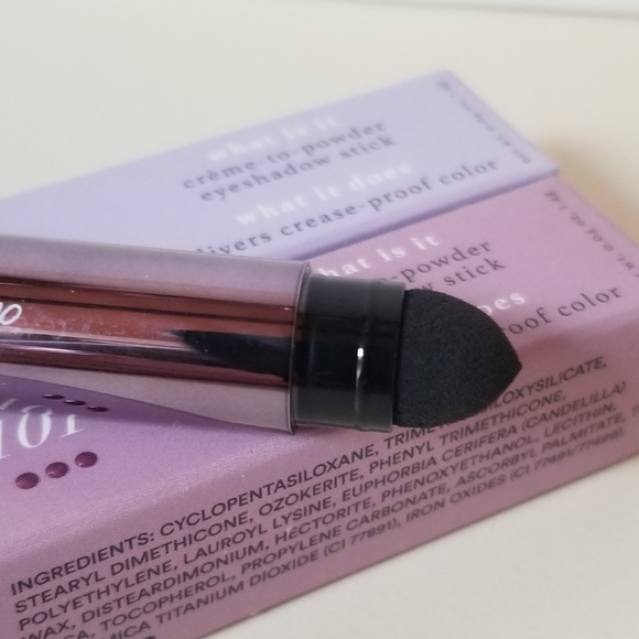 🦋 JULEP Eyeshadow 101 Crème-to-Powder Stick in Mink Mauve Metallic - Picture 7 of 13